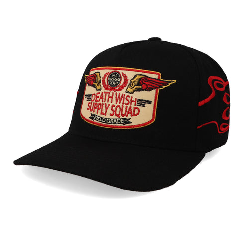 Gorra Field Grade Death Squad Negro Unitalla