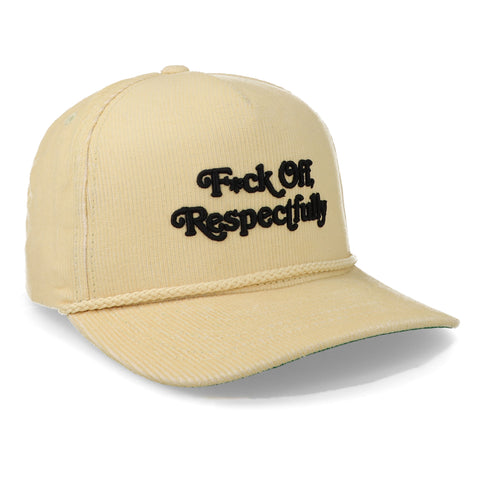 Gorra Field Grade Respectfully Arena Pana Unitalla