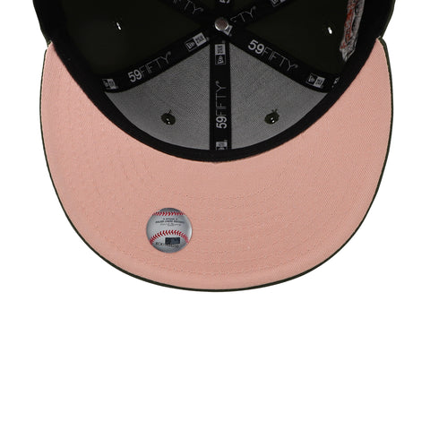 Gorra New Era 59Fifty MLB Giants Rifle Green Blush Cerrada