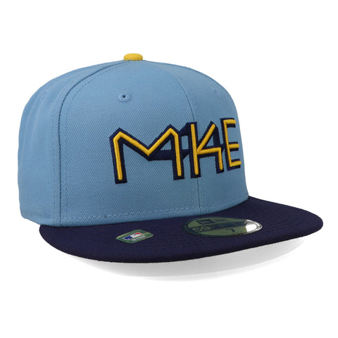 Gorra New Era 59Fifty MLB Brewers City Connect 22 Cerrada