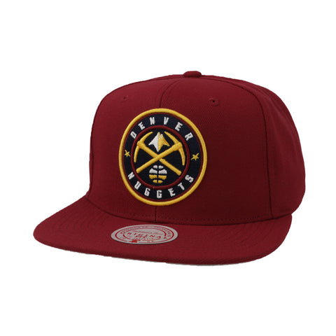 Gorra Mitchell & Ness NBA Nuggets Side Core Unitalla