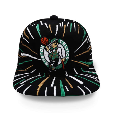Gorra Mitchell & Ness NBA Celtics Burst Deadstock Negra