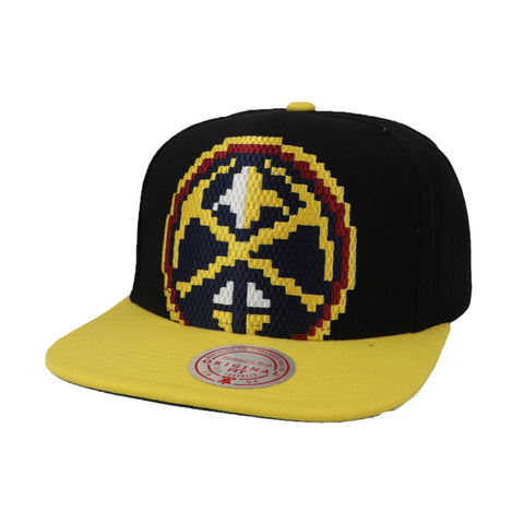 Gorra Mitchell & Ness NBA Nuggets 8 Bit XL Unitalla