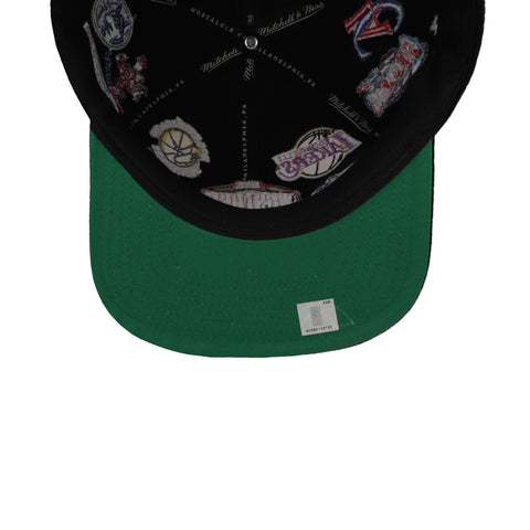 Gorra Mitchell & Ness NBA West All Over Conference Negra