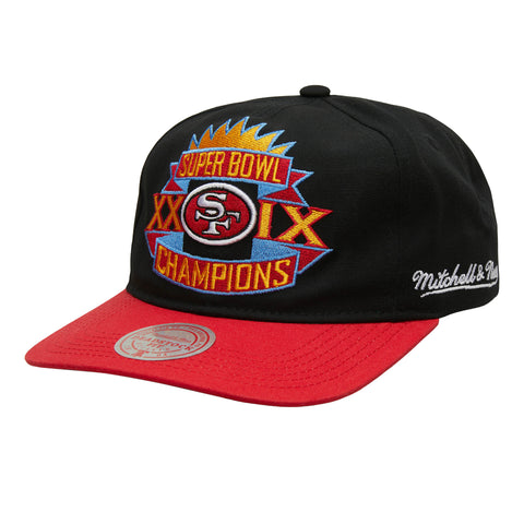 Gorra Mitchell & Ness NFL 49ers Champs SB29 Unitalla