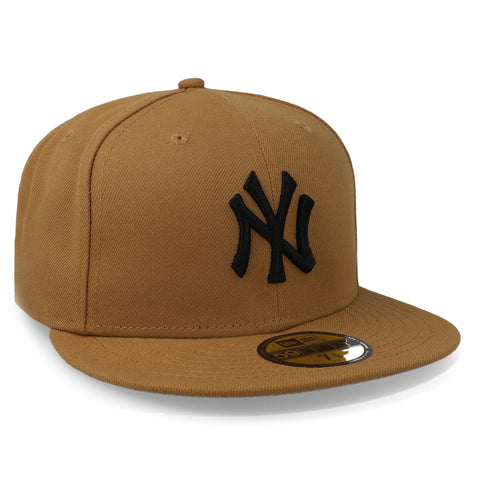 Gorra New Era 59Fifty MLB Yankees Wheat Gris UV 2 Cerrada