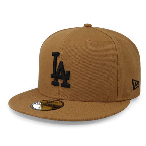 Gorra New Era 59 Fifty MLB Dodgers Wheat Gris UV 2