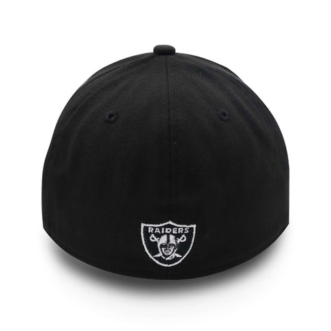 Gorra New Era 39 Thirty NFL Raiders Sideline 22 Negro Cerrada