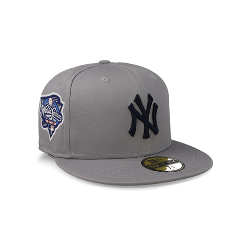 Gorra New Era 59FIFTY MLB Yankees Side Patch Gris