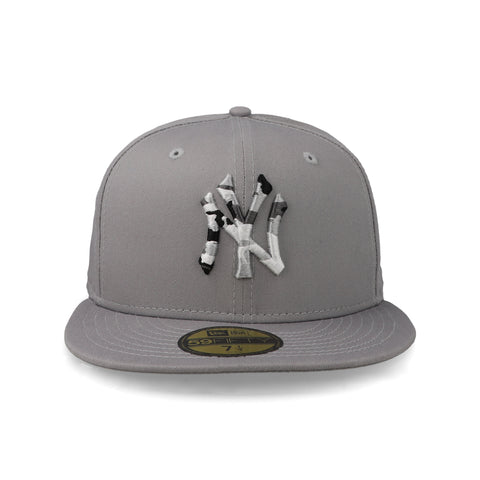 Gorra New Era 59Fifty MLB Yankees Mono Camo Cerrada