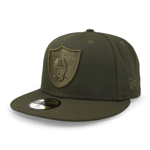 Gorra New Era 59 Fifty NFL Raiders Core Verde Olivo Unitalla