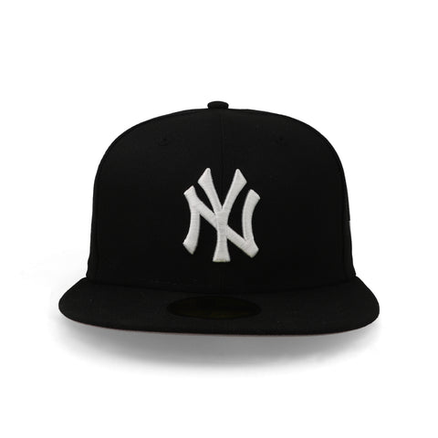 Gorra New Era 59Fifty MLB Yankees Negro Blanco Gris