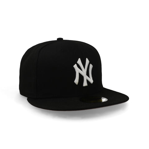 Gorra New Era 59Fifty MLB Yankees Negro Blanco Gris