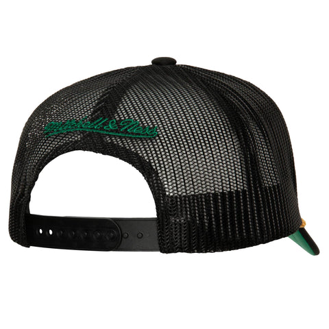 Gorra Mitchell & Ness NBA Celtics Gold Leaf Trucker Unitalla
