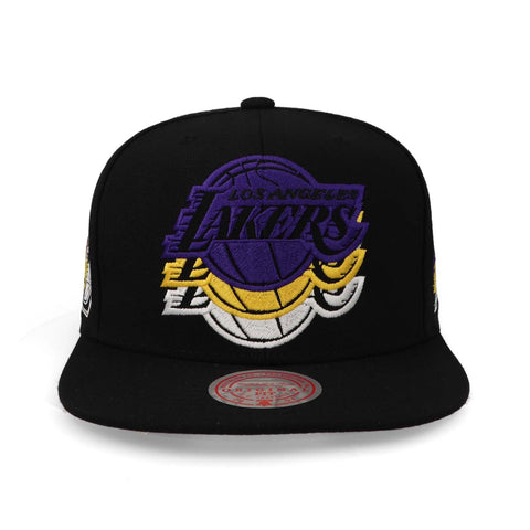 Gorra Mitchell & Ness NBA Lakers Drop It Negra Ajustable