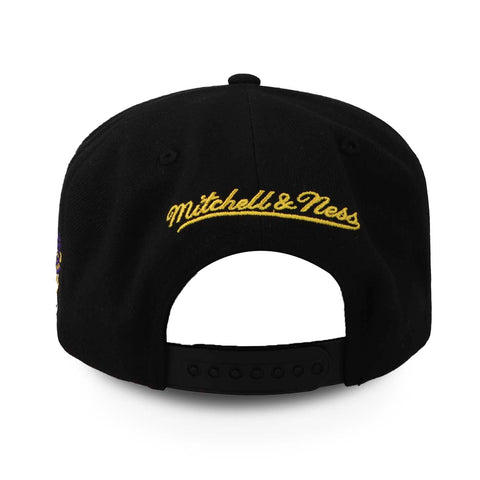Gorra Mitchell & Ness NBA Lakers Drop It Negra Ajustable