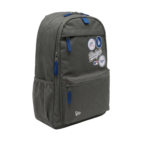 Mochila New Era MLB Dodgers Patch Delaware Gris