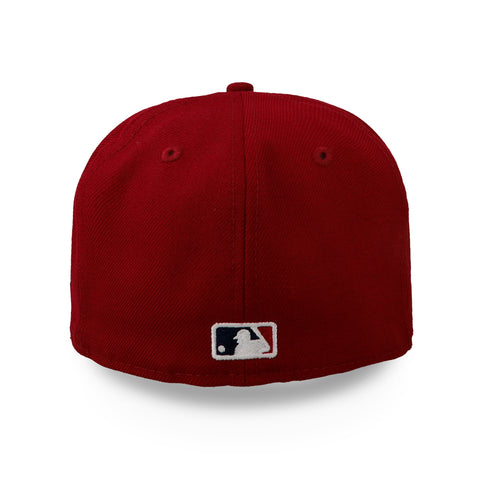 Gorra New Era 59Fifty MLB New York Rojo Cerrada