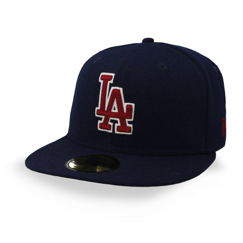 Gorra New Era 59Fifty MLB Dodgers Azul Caramelo Cerrada