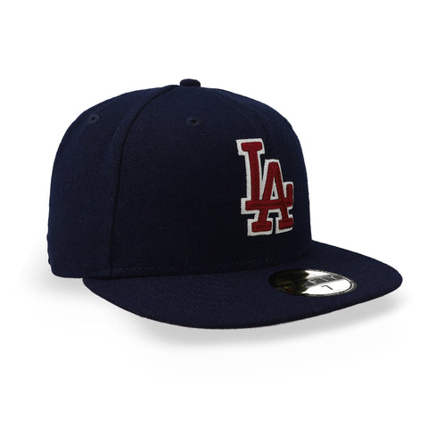 Gorra New Era 59Fifty MLB Dodgers Azul Caramelo Cerrada
