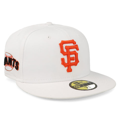 Gorra New Era 59 Fifty MLB Giants Team Side Patch Cerrada