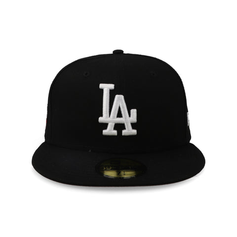 Gorra New Era 59Fifty MLB Dodgers Side Patch Cerrada