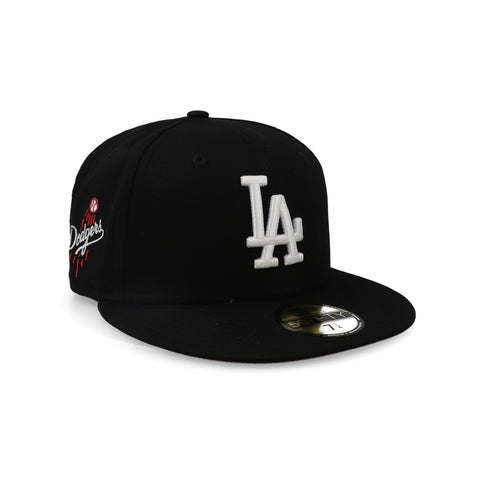 Gorra New Era 59Fifty MLB Dodgers Side Patch Cerrada