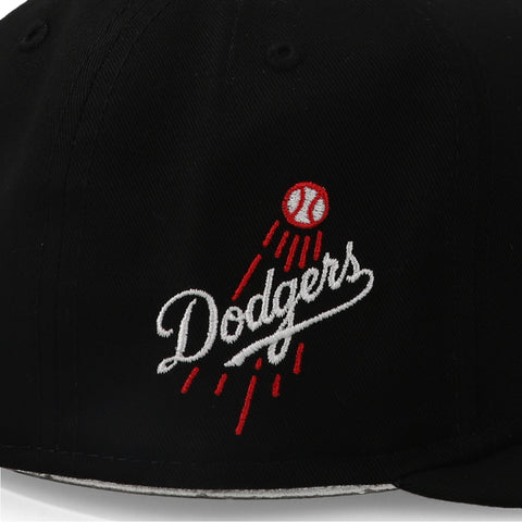 Gorra New Era 59Fifty MLB Dodgers Side Patch Cerrada