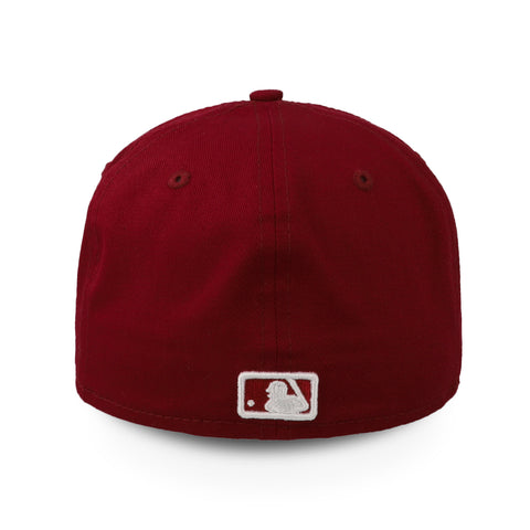 Gorra New Era 59Fifty MLB White Sox Guinda Cerrada