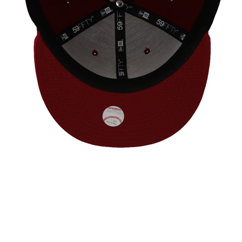 Gorra New Era 59Fifty MLB White Sox Guinda Cerrada