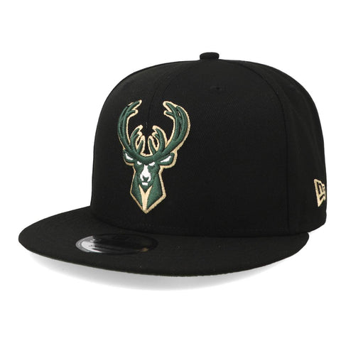 Gorra New Era 9Fifty NBA Bucks Champs Negro Unitalla