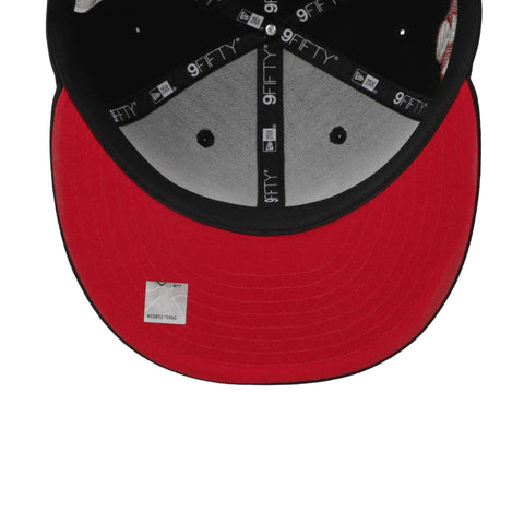 Gorra New Era 9 Fifty NBA Bulls Champs Negro Unitalla