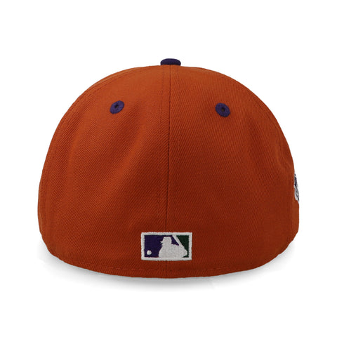 Gorra New Era 59Fifty MLB Yankees Geology Naranja Cerrada