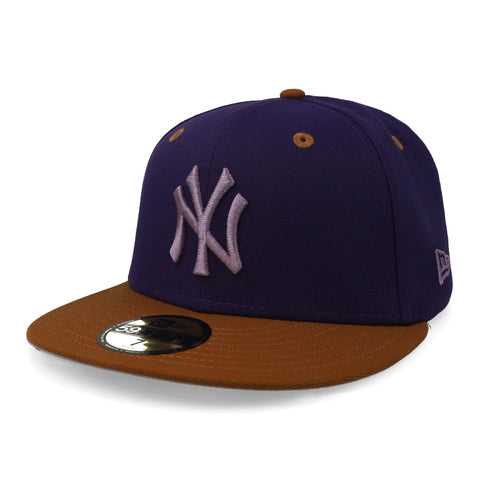 Gorra New Era 59Fifty MLB Yankees Geology Morada Cerrada