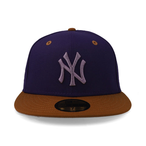 Gorra New Era 59Fifty MLB Yankees Geology Morada Cerrada