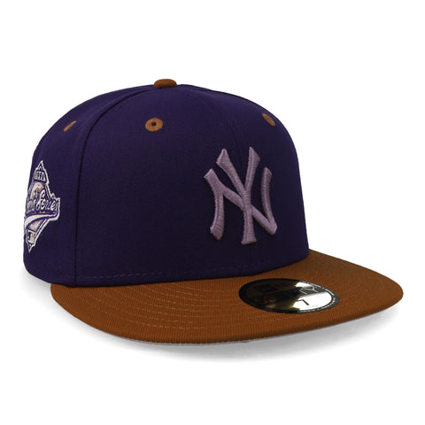 Gorra New Era 59Fifty MLB Yankees Geology Morada Cerrada