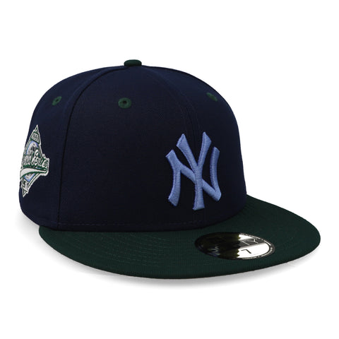 Gorra New Era 59Fifty MLB Yankees Geology Verde/Azul Cerrada