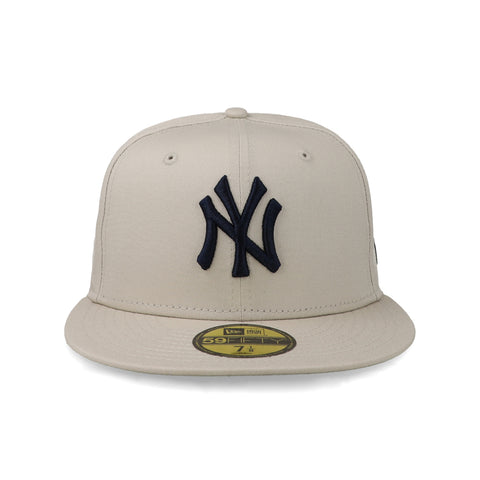 Gorra New Era 59Fifty MLB Yankees LeagueEssential Beige/Azul