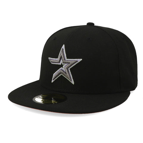 Gorra New Era 59Fifty MLB Astros O5WS Black Blush Cerrada