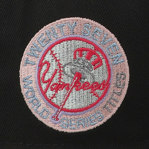 Gorra New Era 59 Fifty MLB Yankees 27 Negro Cerrada