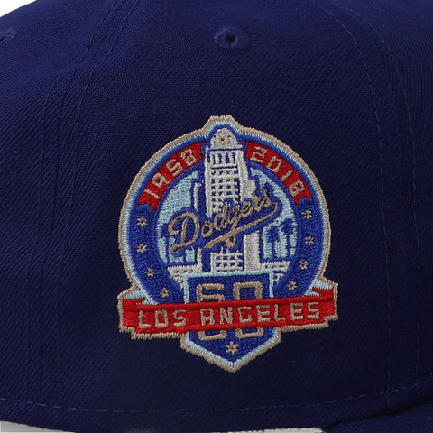 Gorra New Era 59Fifty MLB Dodgers Gold Leaf Cerrada