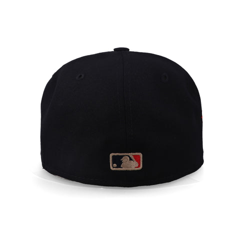 Gorra New Era 59Fifty MLB Red Sox Gold Leaf Cerrada
