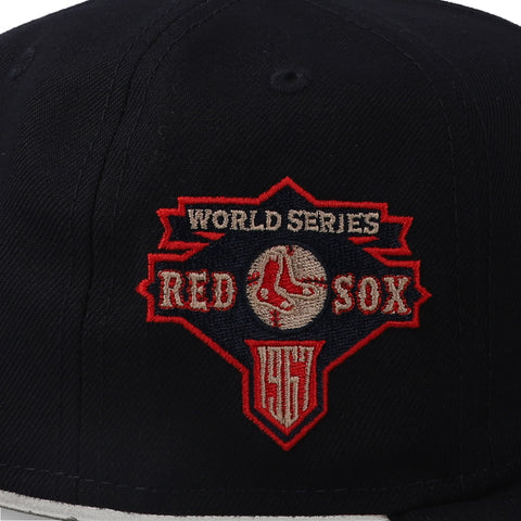 Gorra New Era 59Fifty MLB Red Sox Gold Leaf Cerrada