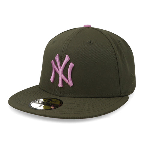 Gorra New Era 59Fifty MLB New York Lavender Field Verde