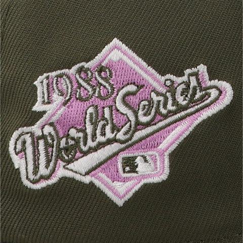 Gorra New Era 59Fifty MLB Dodgers Lavender Field Verde