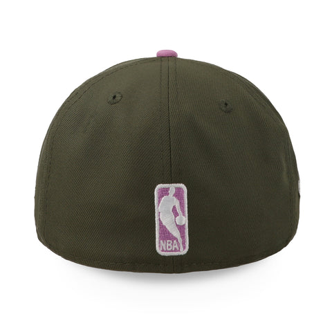 Gorra New Era 59Fifty NBA Bulls Lavender Field Verde Cerrada