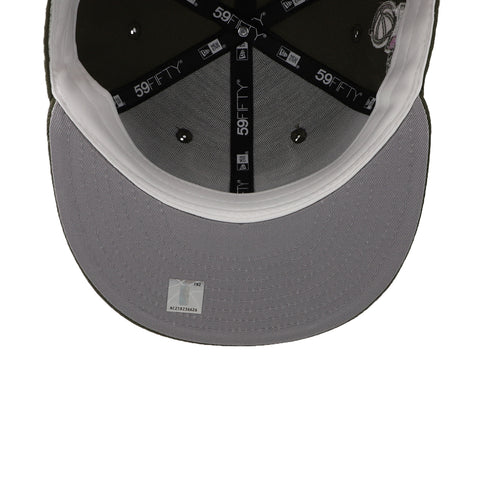 Gorra New Era 59Fifty NBA Bulls Lavender Field Verde Cerrada