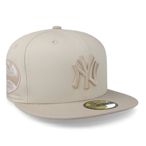 Gorra New Era 59Fifty MLB Yankees White Crown Marfil Cerrada