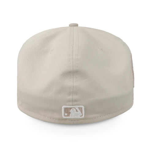 Gorra New Era 59Fifty MLB Yankees White Crown Marfil Cerrada