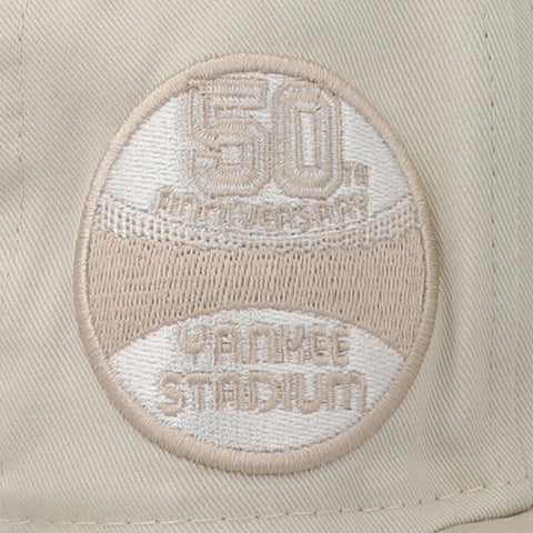 Gorra New Era 59Fifty MLB Yankees White Crown Marfil Cerrada